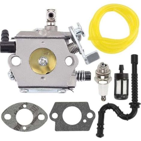 Sthil 028 028av 028 Vergaserkit Für Kettensäge, Reparaturkit, Zündkerze Des Vergasers Mit Kraftstoffschlauch Und Ersatzteilen Für Kettensäge
