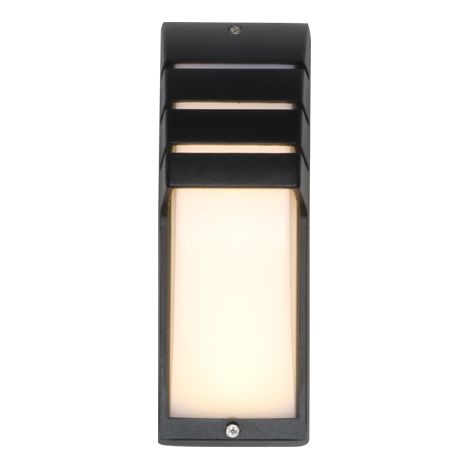 Led-wandleuchte 9w, Einfache Und Moderne Wandleuchte, Dauerhaft Eingeschaltet, Warmes Licht, Wasserdichte Nachtlicht Für Garten, Balkon, Terrasse, Flur, Patio, Außenwand
