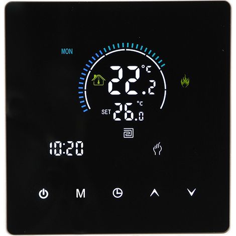 Intelligentes Thermostat-steuerpanel Für Wandmontierte Warmwasserkessel, Ac90 240 V 3.500 W, Intelligente Temperatur-thermostatregler (wifi, 3a)