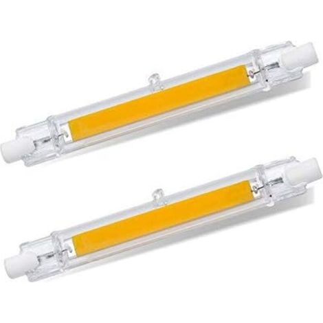 R7s Led-glühbirne 118mm Kaltweiß 6000k, 1200lm, R7s 13w Cob Led Entspricht Halogen R7s J118 100w 120w, 360 Grad, Nicht Dimmbar, Schlanke R7s Led 118mm Für Deckenleuchte/stehlampe, 2er-pack