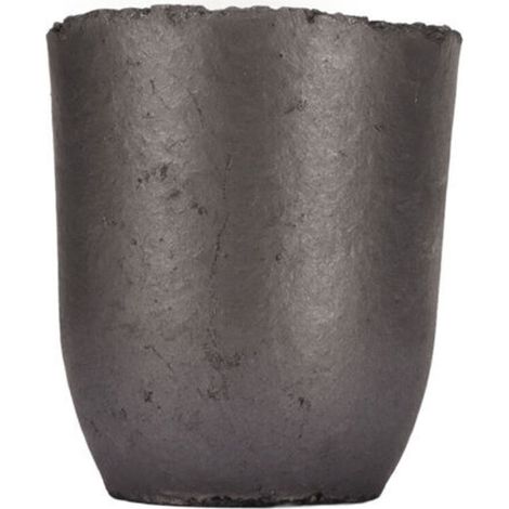 Graphit- Und Siliziumkarbid-tiegel Für Den Guss Sind Ideal Zum Schmelzen, Gießen Und Raffinieren Von Aluminium, Gold, Silber, Kupfer, Eisen Und Zink. 1 Stück.