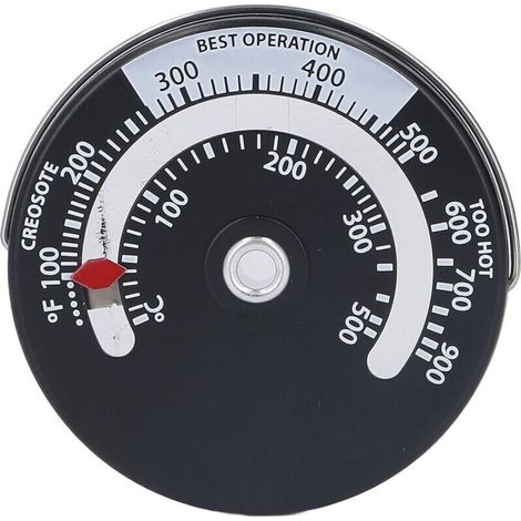 Magnetisches Ofenthermometer 0-500°c, Hochpräzises Zifferblatt-temperaturmessgerät Für Kamin Und Holzöfen