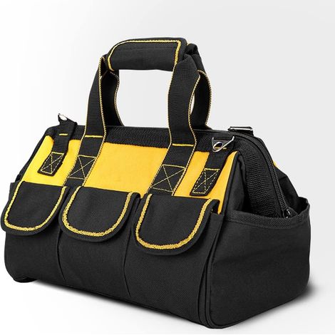 Werkzeugaufbewahrungsbox Und -kasten, Multifunktionale Werkzeugtasche Aus Oxford-gewebe, Elektrowerkzeugtasche Mit Vielen Fächern, Wasserdichte Werkzeugtasche