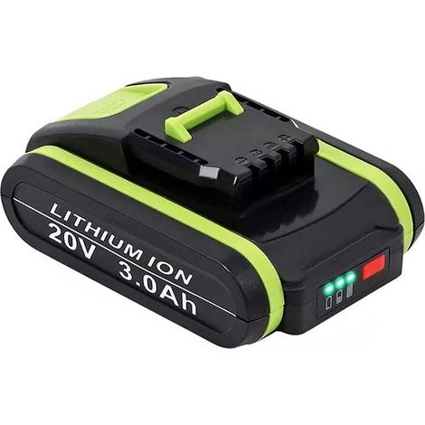 Der Lithium-akku Ersetzt Den Akku Für Das Worx 20v 3ah Wa3551 Wg169 Wa3516 3x372 Elektrowerkzeug