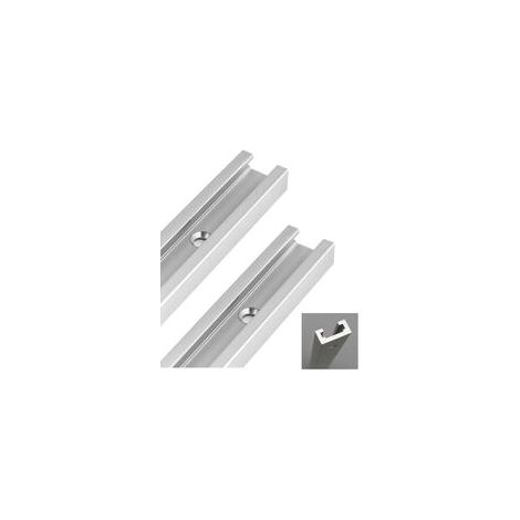 300 Mm T-nutenleiste Aus Aluminium, T-slot-schiene Für Tischsäge, Oberfräse Und Holzbearbeitungswerkzeuge, 19 X 10 Mm, 2 Stück