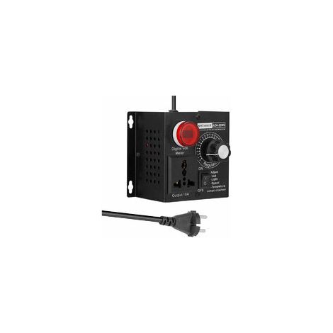 220v 4000w Kompakter Spannungsregler Variable Spannung Geschwindigkeit Tragbar Temperatur Licht Spannungsdimmer Dimmbar