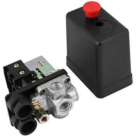240v 16a Anschluss 90psi -120psi Druckwächter Für Luftkompressor, Steuerregler Mit Messungen Zur Schnellen Druckreduzierung