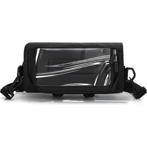 Praktische Tasche Für Fahrräder, Neue Einfache Umhängetasche, Umhängetasche Für Outdoor-radfahren, Multifunktionale Tasche Mit Touchscreen-funktion, Vordere Aufbewahrungstasche (schwarz)