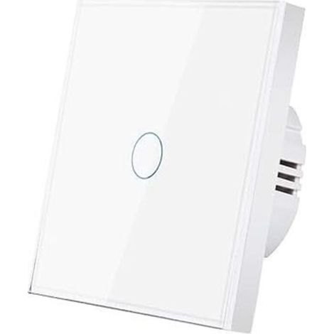Gehärtete Glas-wandplatte Aus Kristall, Touch-schalter, Led-anzeige, Sensor, Elektrischer Taster, 220 V