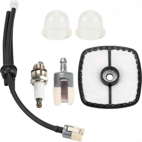 Einstellkit Für Echo 225 Rasenmäher Mit Luftfilter, Zündkerze, Kraftstofffilter Und Kraftstoffleitungen Für Routine- Und Gerätepflege