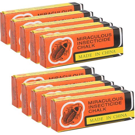 10er-pack Magic Dust Free Chalk Kakerlaken-abwehrmittel Gegen Kakerlaken Und Ameisen