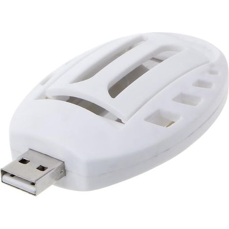 Tragbarer Usb-elektrischer Mückenschutz Für Outdoor-wanderungen, Zuhause Im Sommer, Neues Insektenschutzmittel, Weiß