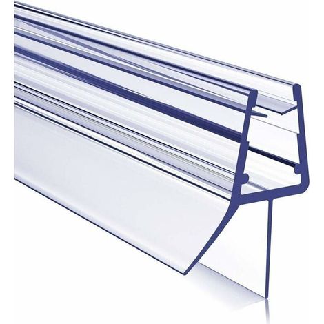 2 Stück Duschdichtung 50 Cm Für Duschtür, Pvc-dichtungsprofil Für Dusche, Wasserdichter Schutz, Für 4-6 Mm Glas