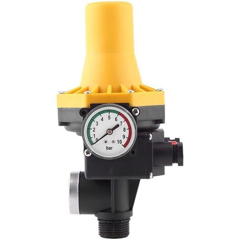 Wasserpumpen-druckregler, Pumpendrucksteuerung Druckschalter, Pumpenschalter, Automatische Wasserpumpe Mit Manometer 220v A