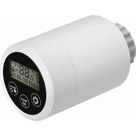 Thermostatkopf, Tuya Zigbee Thermostat, Heizkörperventil Mit Mikromotor, Programmierbarer Intelligenter Thermostat, Sprachsteuerung Für Intelligente Heizkörper Rsh-rv06, Muss Mit Zigbee-gateway Verwen