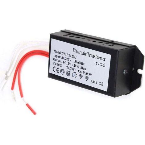 Elektronischer Transformator 220v Auf 12v, Netzteil 12v 10a 12v Spannungswandler Intelligente Stromversorgung Treiber (120w)