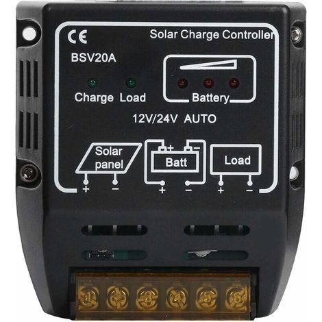 Solarladeregler - 20a Dc12v Solarladeregler Panel Batterieladeregler-liaiki