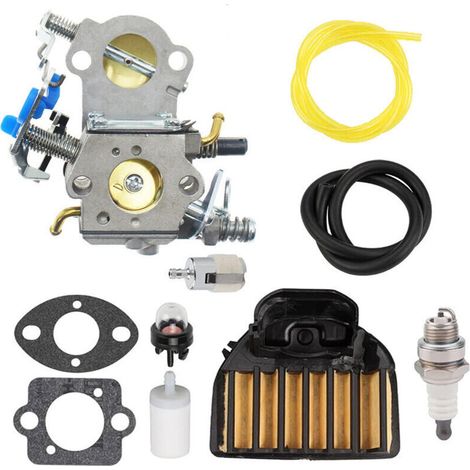 Wta-29 Vergaser Für Husqvarna 455 460 Mit Ersatz-luftfilter, Kettensäge Mit Luftfilter