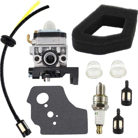 Huri Vergaser Und Dichtung Mit Luftfilter Sowie Schlauchösen-kit Für Gx25 Gx35 Gx 25 35 Hht35 Hht35s Fg110 Rasenmäher Ersatz Zündkerze Ansaugpumpe