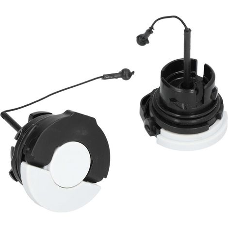 Satz Von 2 Tankdeckeln Für Benzintank/kettensäge/motorsense Stihl Ms210, Ms250 Und Ms360. Deckel Für Benzin-/motoröltank.