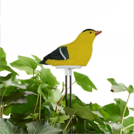 Feuchtigkeitsmesser Mini Intelligenter Bodenfeuchtesensor Geeignet Für Blumen Und Topfpflanzen, Vogelform 90180mm - Gelb
