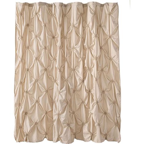 Gardinen-duschvorhang, Badvorhang (khaki) 180x180cm