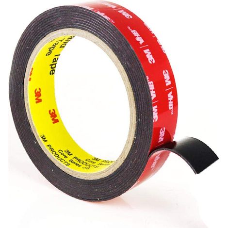 Extra Starkes Doppelseitiges Vhb-klebeband, Montageband, Wasserdicht Und Hitzebeständig, 2 Cm X 5 M, 1,1 Mm Dicke
