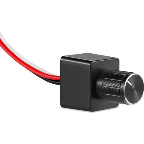 Led-dimmer-schalter 12v Dc Pwm Dimmer Controller Einstellbar Für Wohnmobil Boot Anhänger Van, Für Dimmbare Led-beleuchtung, Halogen, Glühlampe, Einfarbige Led-streifen