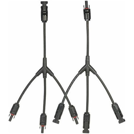 Solarpanel-kabelstecker-adapter Mc4 Y-verbinder, 1 Paar M/fff Und F/mmm - 1 Paar M/fff Und F/mmm