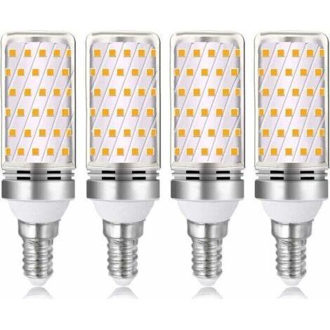 Led-lampe E14 16 W, Warmweiß 3000 K, 1600 Lm, Entspricht Einer 100 W/120 W Halogenlampe E14, 230 V Ac, Nicht Dimmbar, 4er-pack