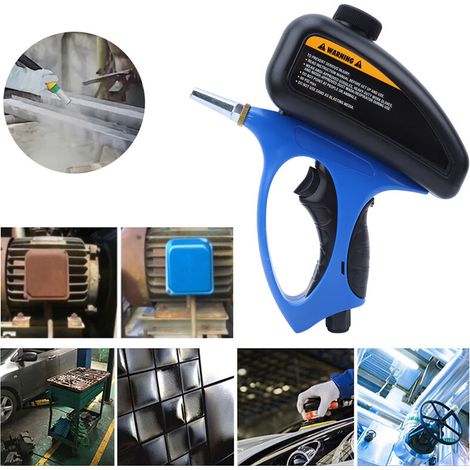 Tragbare Pneumatische Sandstrahlpistole – Maximaler Druck 90 Psi – Durchflussmenge 6 Cfm – Zum Strahlen Von Glas Und Metall – Schnellkupplung Inklusive