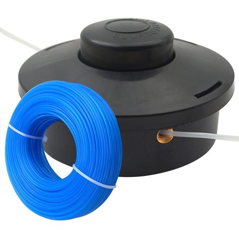 Ersatzkopf M10 X 1,25 Linksgewinde Für Rasentrimmer Mit Rundem Faden 50 M X 1,6 Mm, Modell E