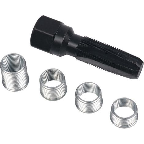 Zündkerzengewinde-reparaturset, 5-teiliges Set Zur Reparatur Von 14 Mm Zündkerzengewinden,