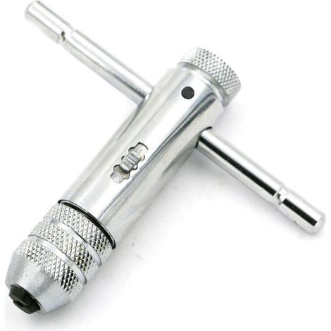 Verstellbare Gewindebohrer-ratsche Mit Hahn, T-griff M5-m12, Kapazität 120mm Körper