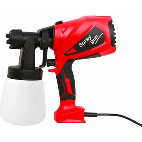 Spritzpistole, 3200w Hvlp Sprühpistole, 1200ml Behälter, 3 Düsen, Leicht Zu Reinigen, Für Wände Und Decken, Zäune