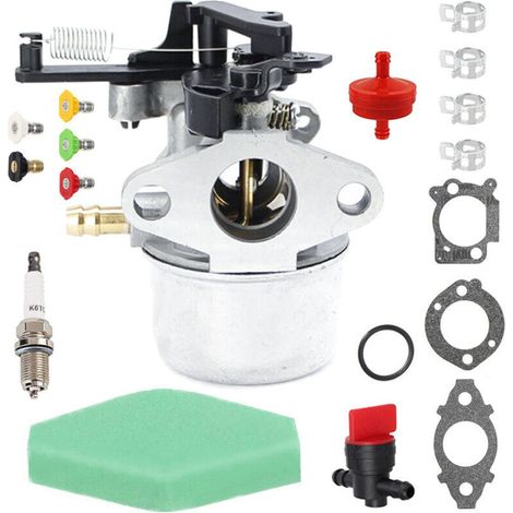 Vergaser-kit Für 591137, 590948, 775ex, 797301 Mit Zündkerze, Luftfilter, Schlauchklemme, Ölschlauch, Ölfilter Und Zubehör