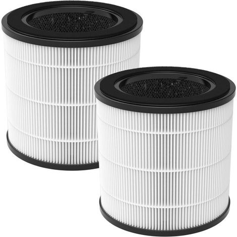2 Ersatzfilter Kompatibel Mit Philips 800 Series - Ac0830/10 Ac0820/30 Ac0820/10 Ac0819/10, 3-in-1 Hepa H13 Filter Und Aktivkohlefilter Sowie Vorfilter, Teilenummer Fy0194/30 &