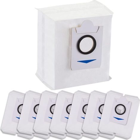 8er-pack Staubbeutel, Zubehör Für Ecovacs Deebot T10 Plus/ecovacs Deebot X1 Plus, 3,2 L Saugstation, Große Kapazität, Einzigartige Ersatzteile