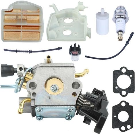 Vergaser-kit Für Husqvarna 445 450 445e 450e Kettensäge, Vergaser Mit Luftfilter Und Zündkerze Ersatzteile Für Kettensägen Zubehör