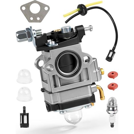 Vergaser Für Freischneider 52cc 49cc 43cc Vergaser Für Zweitaktmotor Vergaser-kit Mit Zündkerze, Kraftstoffschlauch, Dichtung Und Primerpumpe