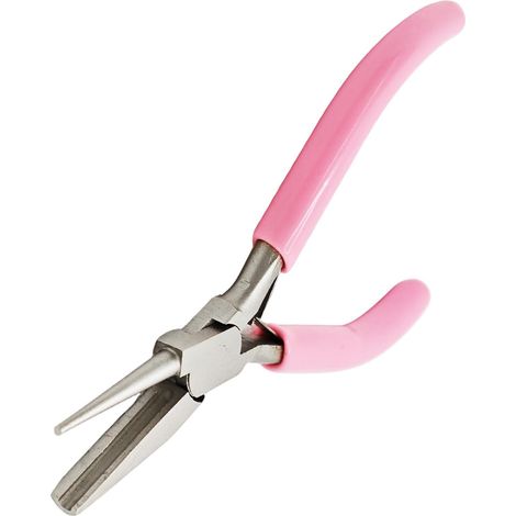 Rundzange Mit Konkaver Spitze, Biege- Und Looping-werkzeuge Für Draht, Schmuck, Perlen Und Bastelprojekte (rosa)