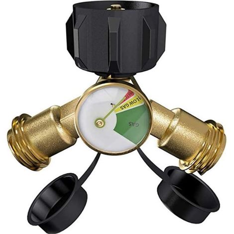 Messingadapter Für Gasmanometer, Gasdruckmesser, Gasregler Für Propan/butan, Propangastank-adapter Für Gasgrill, Heizung Und Campingkocher