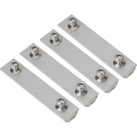 4er-set Aluminium-profilverbinder Für Solarmodule