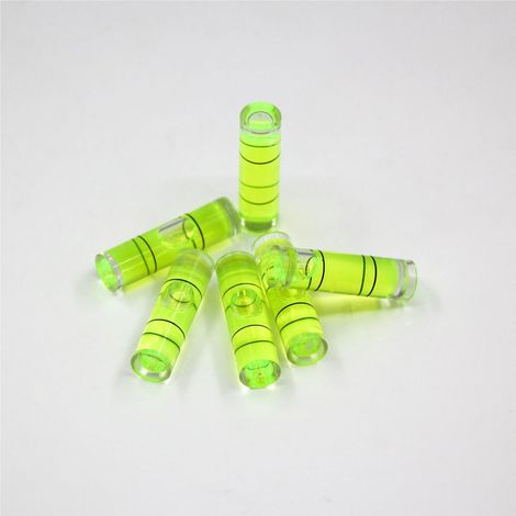 Satz Von 10 Zylindrischen Wasserwaagen, 8x35mm – Hochtransparentes Kunststoffmaterial – Präzise Passform Für Kameras Und Stative