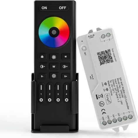 Wlan-controller 2,4 Ghz Dr04w Spi Rgbw Rc03rf, Fernbedienung Tuya App