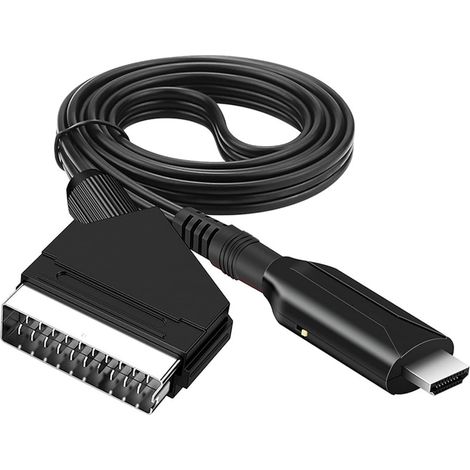 Peritel-kabel Auf Hdmi, Audio-video-adapter Und Konverter All-in-one 1080p/720p Für Hdtv, Stb, Vhs, Xbox, Ps3, Sky, Dvd, Blu-ray