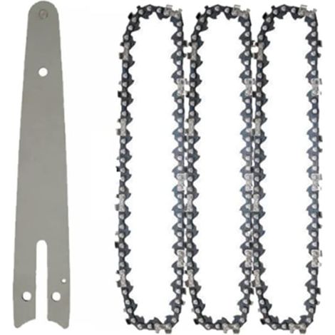1/4 Führungsschiene Für 6-zoll-kettensäge, Tragbare Mini-kettensäge, Sägekette Für Holzfäll- Und Baumpflegearbeiten, Zubehör