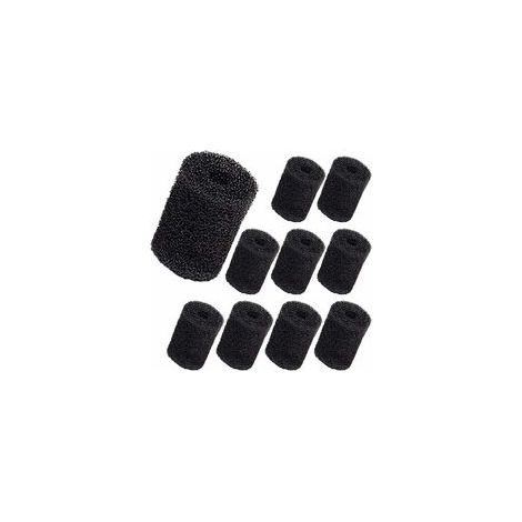 10er-pack Ersatzteile Für Polaris-poolreiniger Tail Scrubber (schlauchanschluss) - Kompatibel Mit Den Modellen 180, 280, 360, 380, 480 Und 3900. Schaumstoff Am Schlauchende.