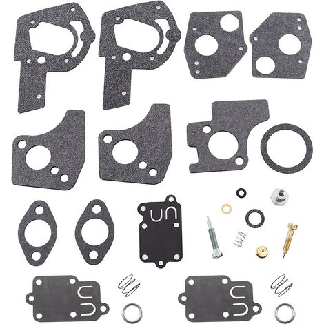 Mchnic Reparaturkit Für Vergasermembran, Dichtungssatz Für Briggs & Stratton 3 Bis 5 Ps Hp 495606 494624 135292 135232 135212 270026 272538 272538s 272637