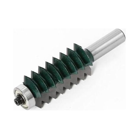 Einteiliger Fräser Mit 12 Mm Schaft, Für Holzbearbeitung, Schnitzarbeiten, Die Herstellung Von Profilierten Paneelen, V-nuten, Zapfen- Und Schlitzverbindungen Sowie Zum Kleben.